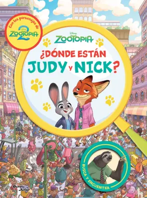 Portada Zootopia. ¿Dónde están Judy y Nick?