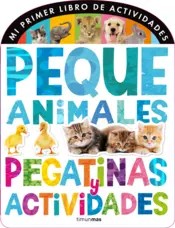Portada Pequeanimales. Pegatinas y actividades