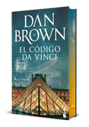 Portada El código Da Vinci. Edición especial con cantos decorados