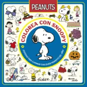 Portada Peanuts. Colorea con Snoopy