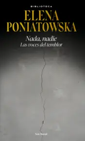 Portada Nada, nadie. Las voces del temblor
