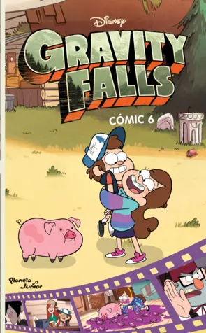 Portada Gravity Falls. Cómic 6