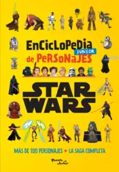 Portada Star Wars. Enciclopedia júnior de personajes