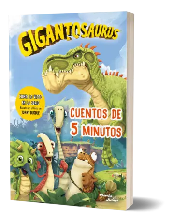 Portada Gigantosaurus. Cuentos de 5 minutos