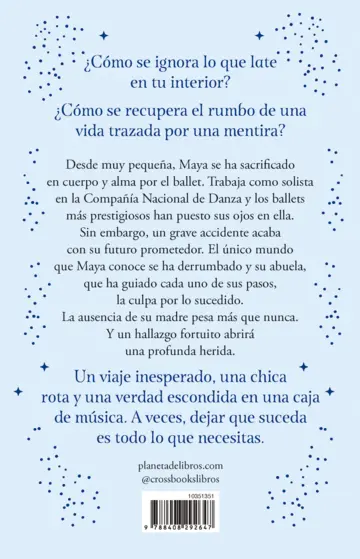 Contraportada Cuando no queden más estrellas que contar