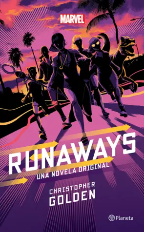 Portada Runaways. La novela
