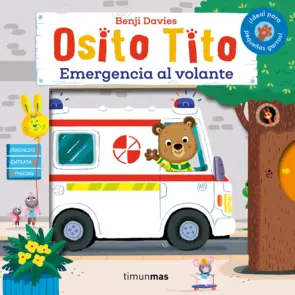 Portada Osito Tito. Emergencia al volante