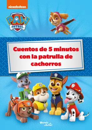 Portada Cuentos de 5 minutos con la patrulla de cachorros