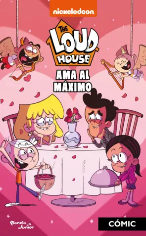 Portada The Loud House. Ama al máximo