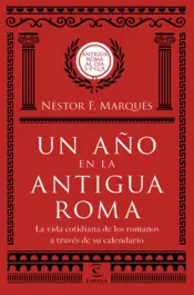 Portada Un año en la antigua Roma