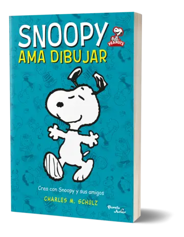 Portada Peanuts. Snoopy ama dibujar