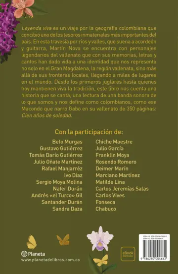 Contraportada Leyenda viva