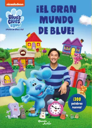 Portada Las pistas de Blue y tú. ¡El gran mundo de Blue!