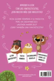 Miniatura contraportada Aprende a leer con Las Fantasticotas 7. Rosa y las huellas misteriosas