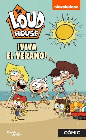 Portada The Loud House. ¡Viva el verano!