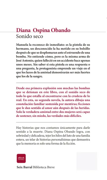 Contraportada Sonido seco