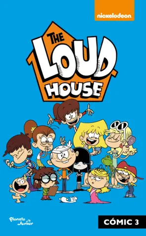 Portada The Loud House. Cómic 3
