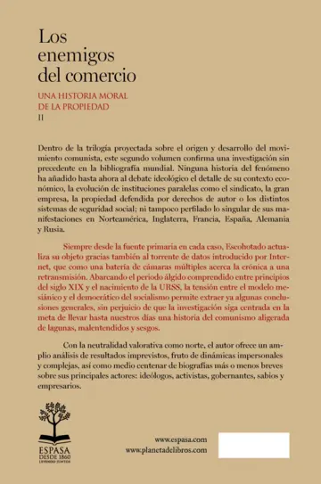 Contraportada Los enemigos del comercio II
