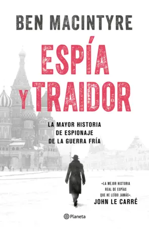 Portada Espía y traidor (Edición mexicana)