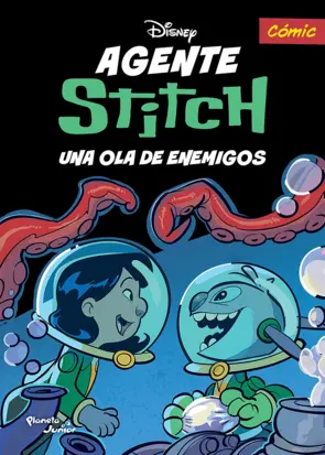 Portada Agente Stitch. Una ola de enemigos