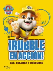 Portada PAW Patrol. ¡Rubble en acción!