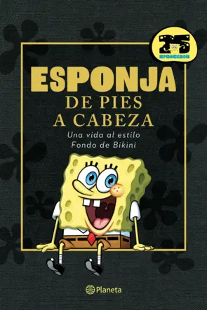 Portada Bob Esponja. Esponja de pies a cabeza