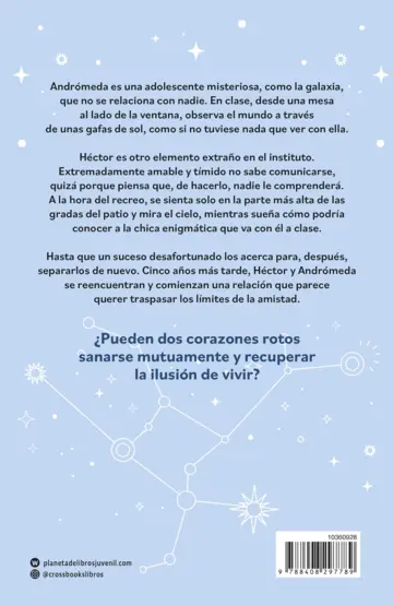 Contraportada Viaje a Andrómeda