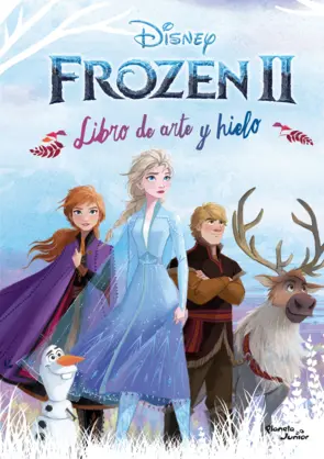 Portada Frozen 2. Libro de arte y hielo