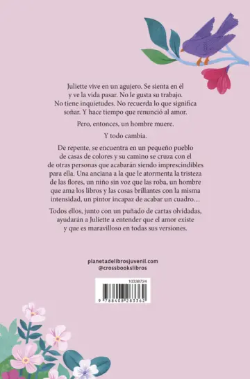 Contraportada Juliette y las canciones perdidas