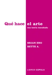 Portada Qué hace el arte