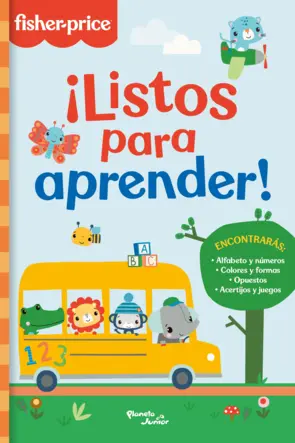 Portada Fisher- Price. ¡Listos para aprender!