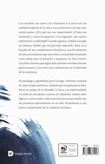 Contraportada Constelar la vida (Edición mexicana)