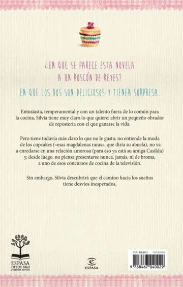 Contraportada El Club del Cupcake