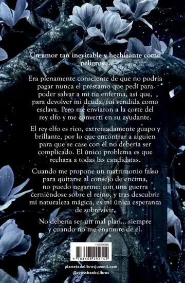 Contraportada Avalier 2. El desolado rey elfo