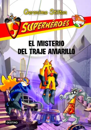 Portada El misterio del traje amarillo