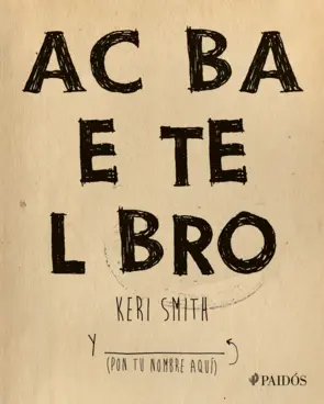 Portada Acaba este libro