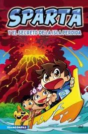 Portada Sparta y el secreto de la isla perdida