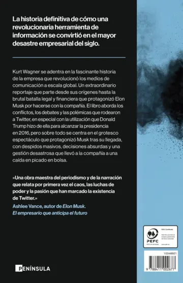 Contraportada Twitter. El pájaro de la discordia