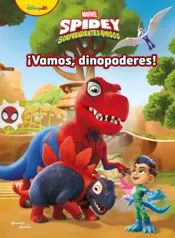 Portada Spidey y sus sorprendentes amigos. ¡Vamos, dinopoderes!