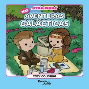 Portada Star Wars. Aventuras galácticas 2. Cozy Coloring