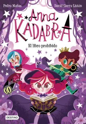 Portada Anna Kadabra 16. El libro prohibido