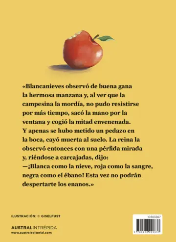 Contraportada Cuentos de los Hermanos Grimm