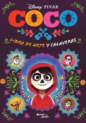 Portada Coco. Libro de arte y calaveras