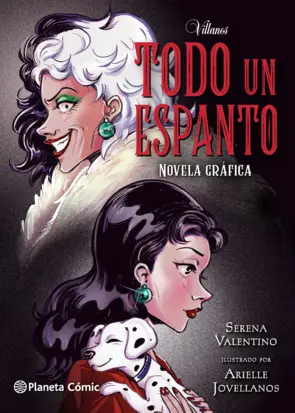 Portada Villanos. Todo un espanto. Novela gráfica