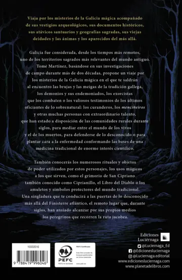 Contraportada Galicia sobrenatural