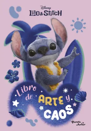 Portada Lilo y Stitch. Libro de arte y caos