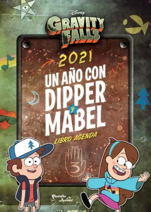 Portada Gravity Falls. Un año con Dipper y Mabel