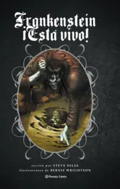 Portada Frankenstein ¡Está vivo! (novela gráfica)