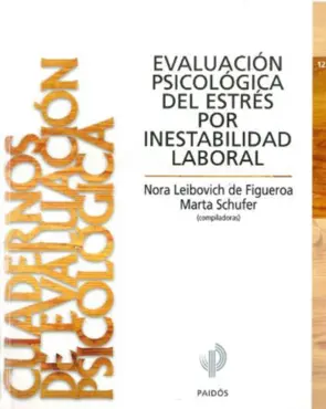 Portada Evaluación psicológica del estrés por inestabilidad laboral