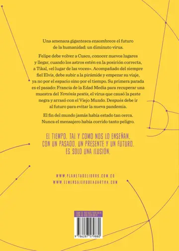 Contraportada El mensajero de Agartha 5. Crononautas